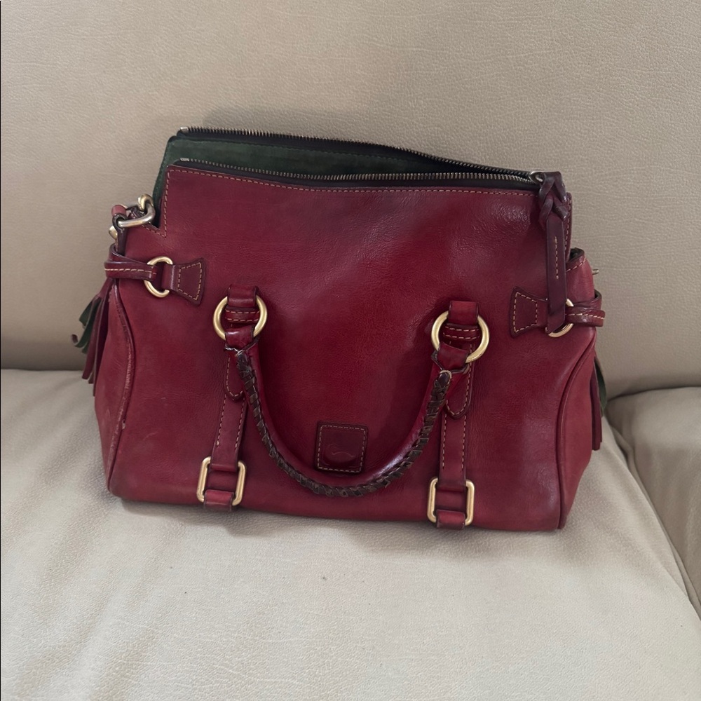 Well Loved Dooney and Bourke Florentine satchel